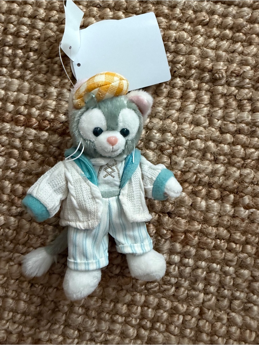 GELATONI Tokyo Disney Sea Sparkling Jubilee Plush Keychain W/Tags - Brand New